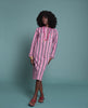 Robe tunique longue (taille 1) - Margate pink