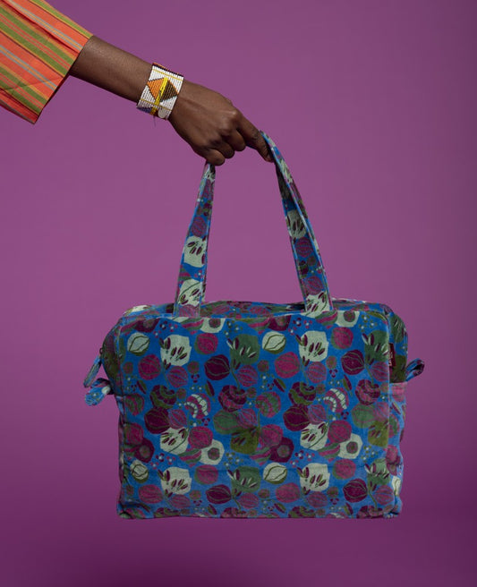 Handbag - Bloom blue