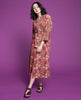 Kimono long - Bloom orange