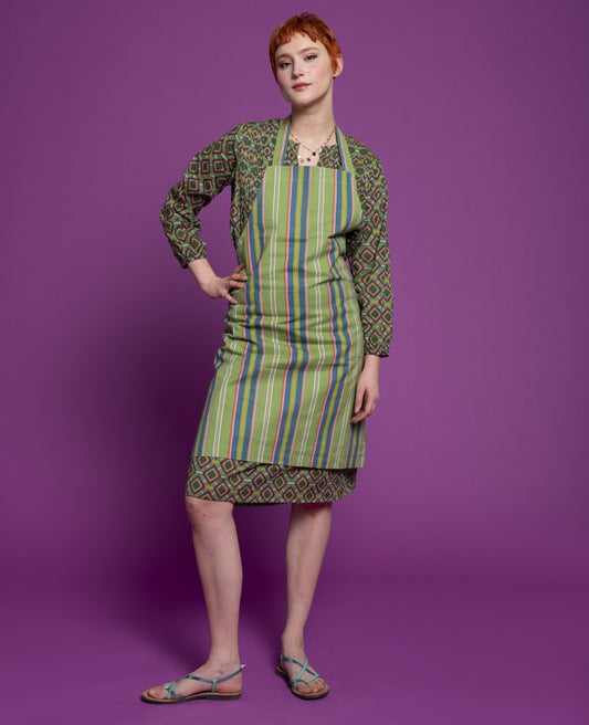 Chef's Apron - Margate green/ziggy green