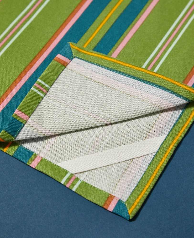 Tea Towel - Margate green