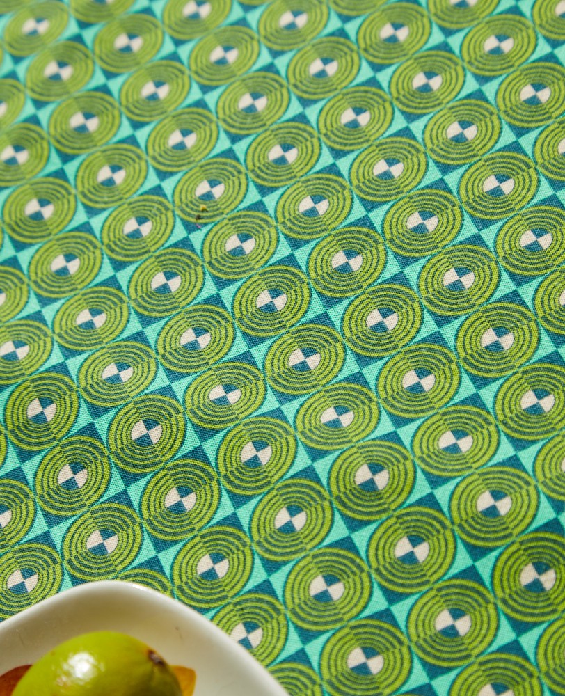 Tablecloth (L) - Ziggy green