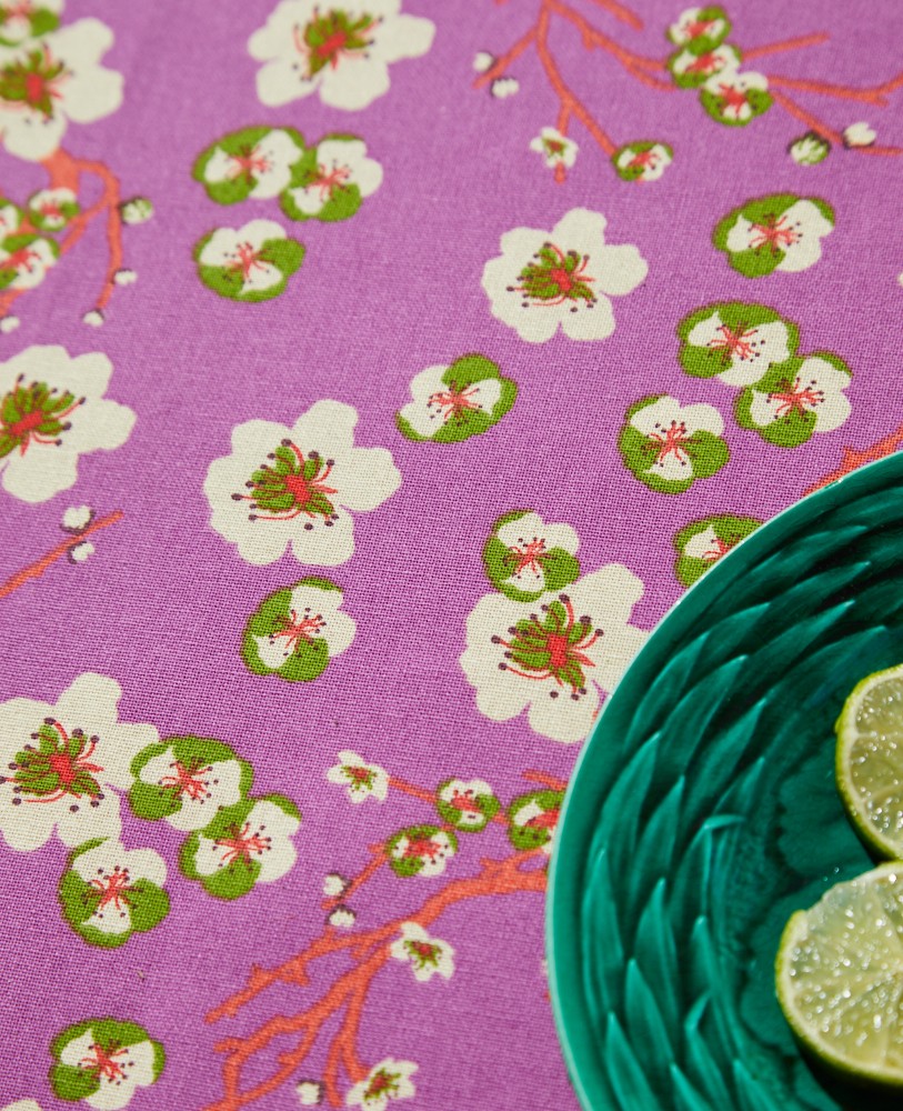 Tablecloth (L) - Blossom purple