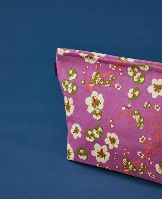 Wash Bag - Blossom purple
