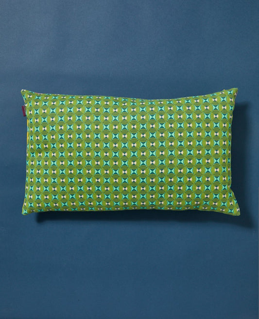 Rectangular Cushion - Mellow gold/ziggy green