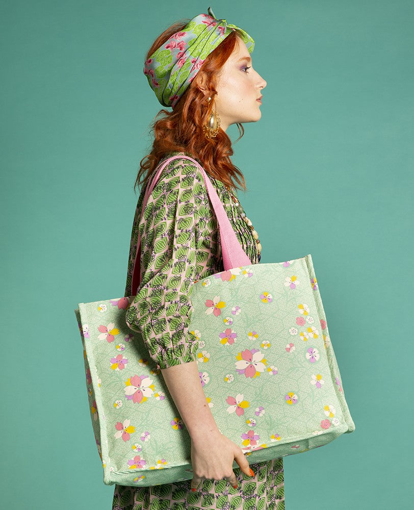 Big Shopping Bag - Kobe green