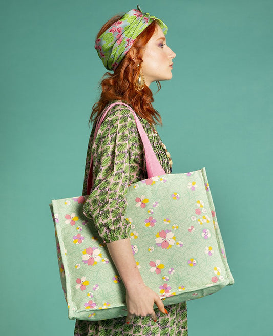 Big Shopping Bag - Kobe green