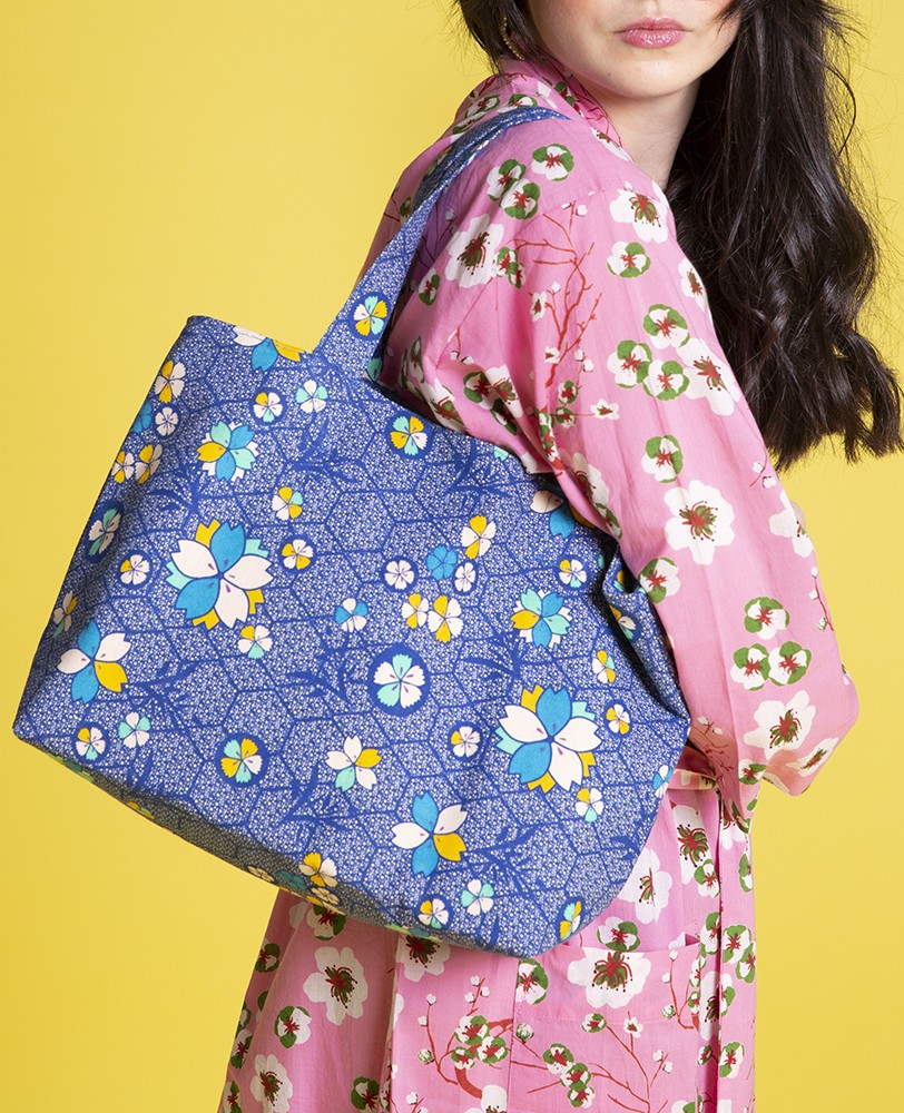 Shopping Bag - Kobe blue