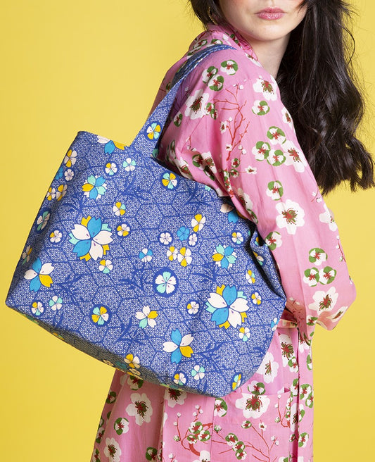 Shopping Bag - Kobe blue