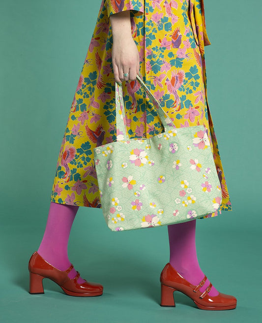 Shopping Bag - Kobe green
