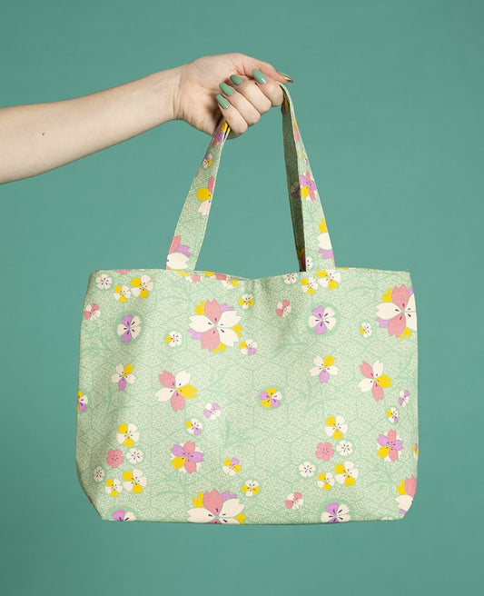 Shopping Bag - Kobe green