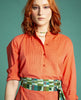 Robe tunique longue (taille unique) - Plain coral