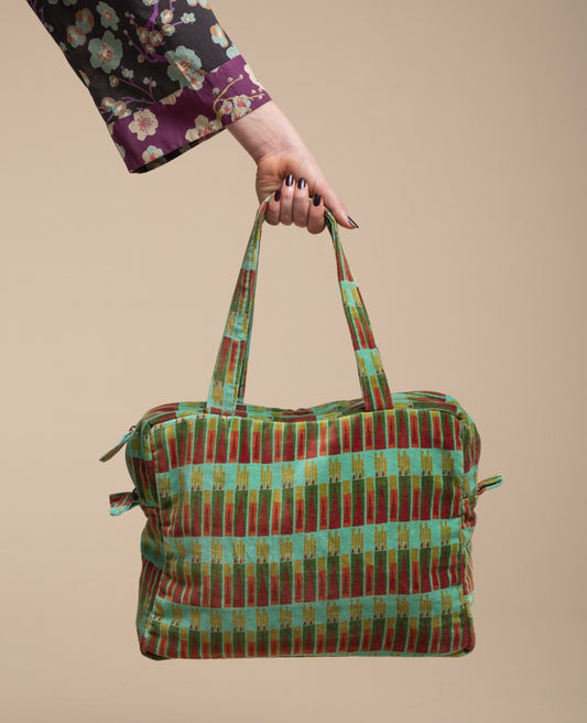 Handbag - Vienna biscay green