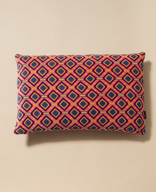 Rectangular Cushion Velvet - Famara coral
