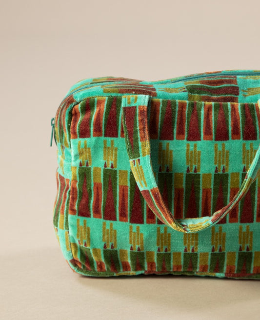 Small bag Velvet - Vienna biscay green