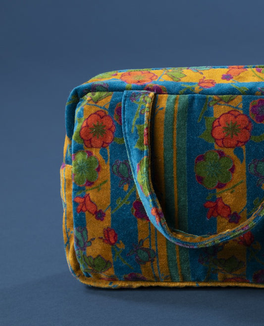 Small bag Velvet - Kensington dk green/yellow