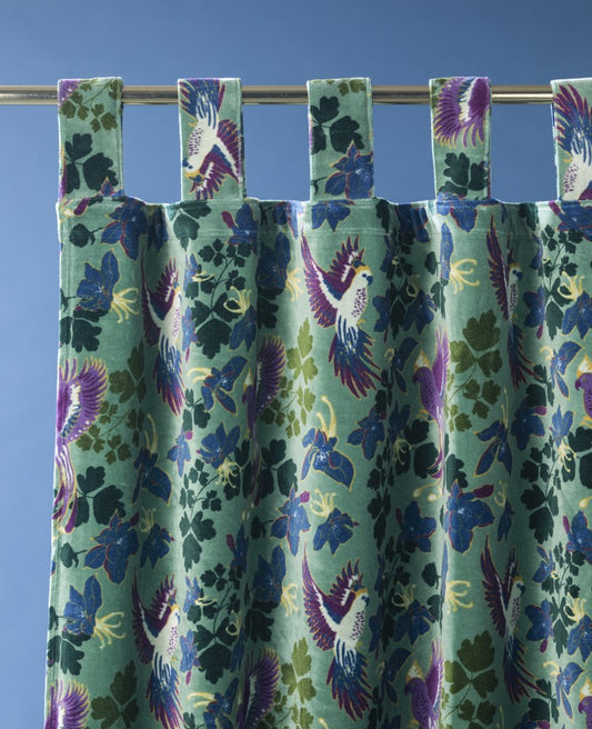 Curtain Velvet - Ancolie new green