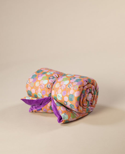 Shopping Bag - Bloom orange