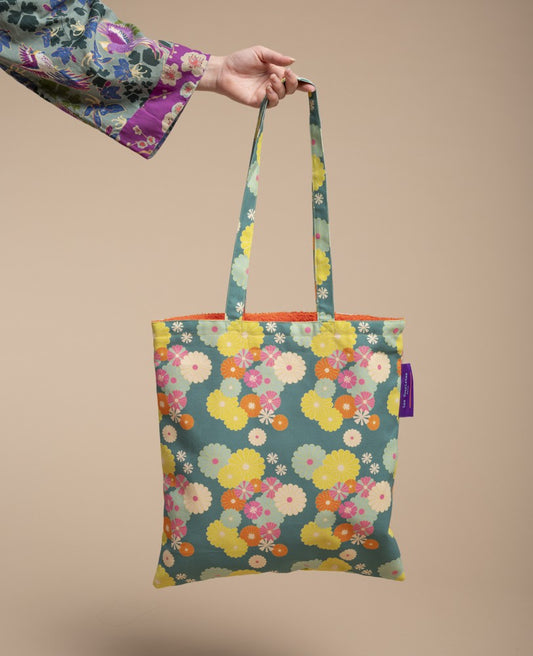 Totebag - Mellow dk green
