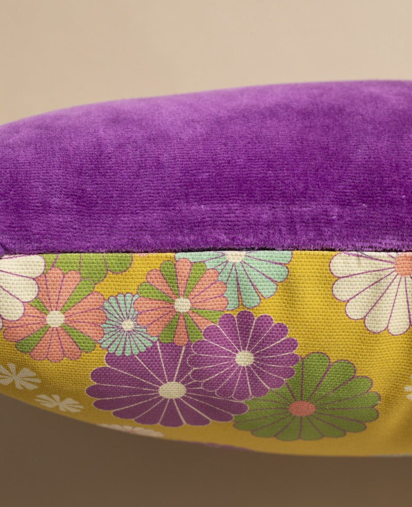 Rectangular Cushion Velvet - Coussin mellow yellow