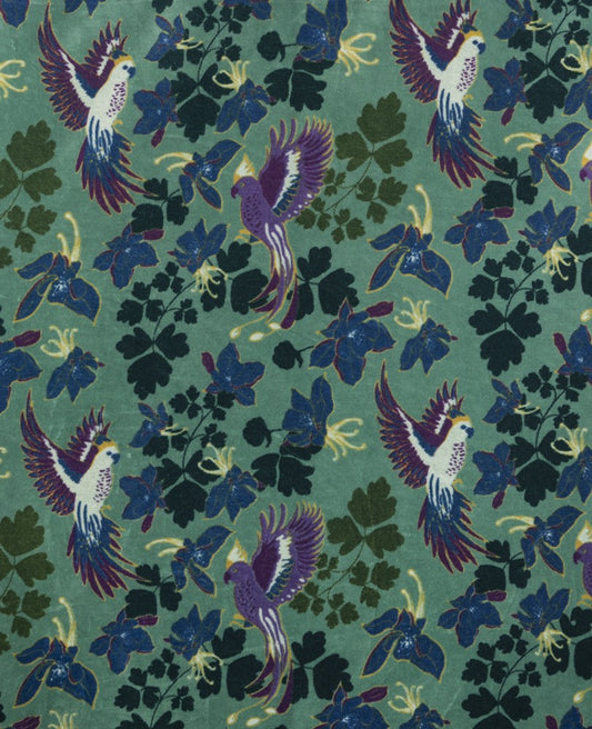 Curtain Velvet - Ancolie new green