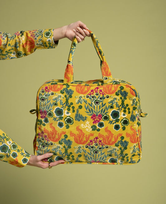 Weekend Bag Velvet - Swainston gold