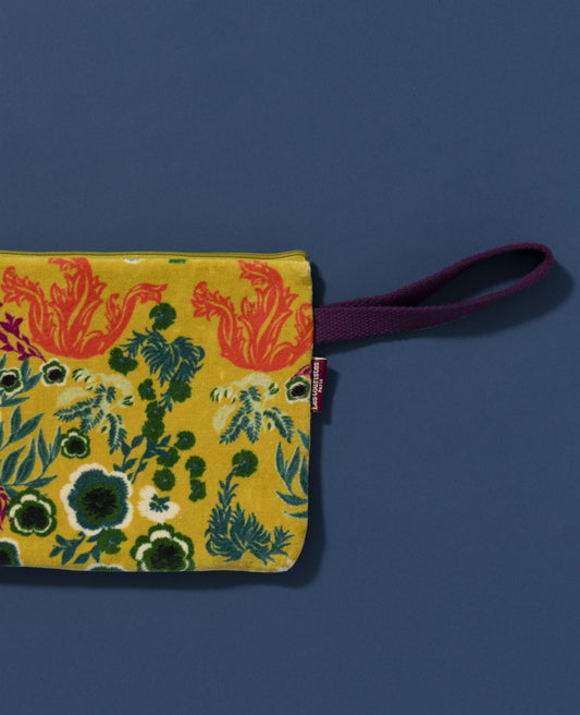 Big Pouch Velvet - Swainston gold