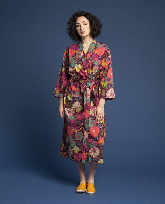Long Kimono - Cosmos fig