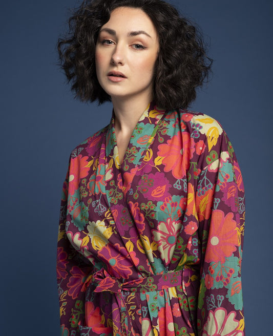 Long Kimono - Cosmos fig