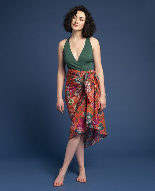 Stole - Cosmos coral