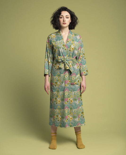 Long Kimono - Swainston new green