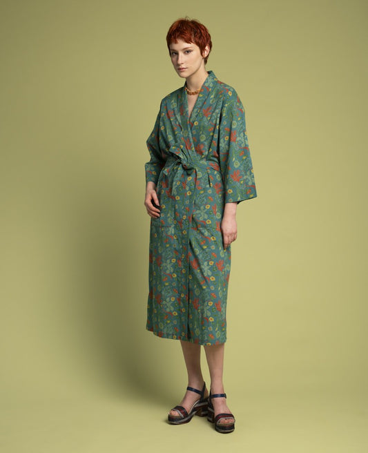 Long Kimono - Iris bayou