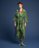 Kimono long - Ancolie vibrant green