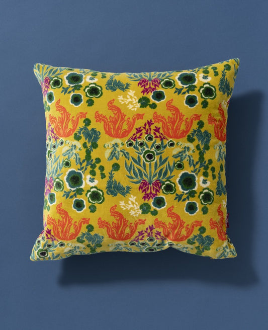 Square Cushion Velvet - Swainston gold