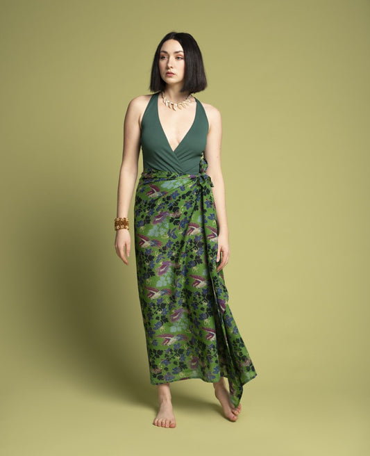 Stole - Ancolie vibrant green