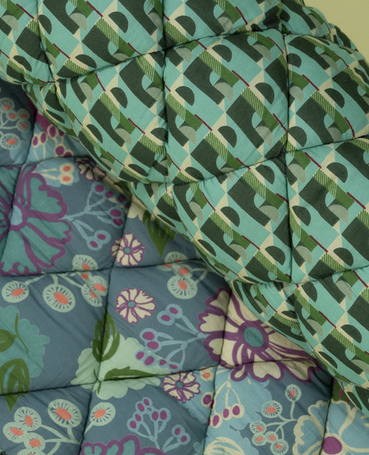 Yoga Mat - Cosmos teal