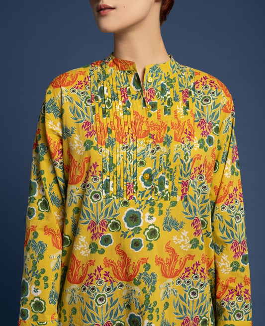 Long Tunic Dress (size 2) - Swainston gold