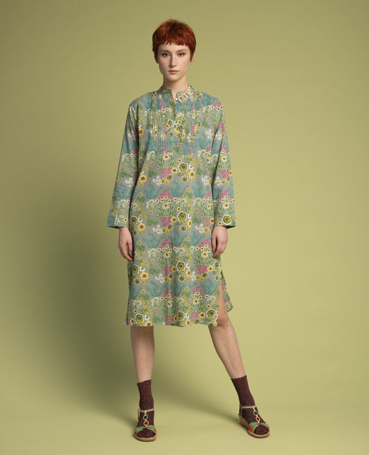 Long Tunic Dress (size 2) - Swainston new green