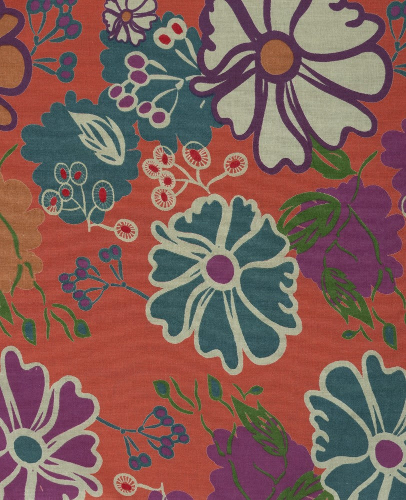 Long Tunic Dress - Cosmos coral