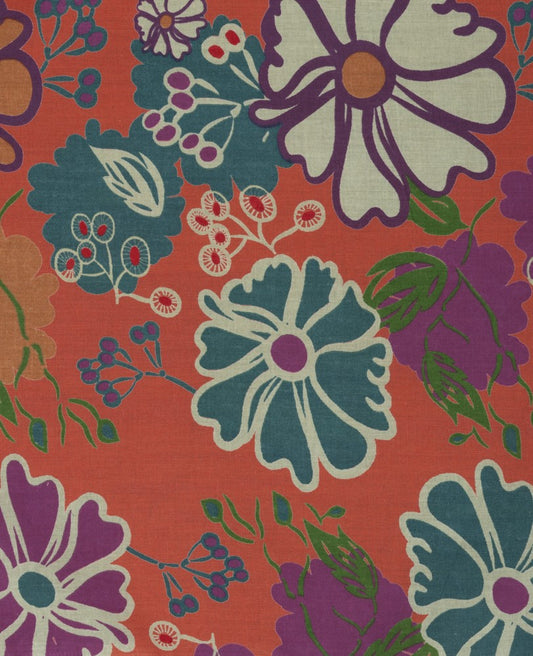 Long Tunic Dress - Cosmos coral