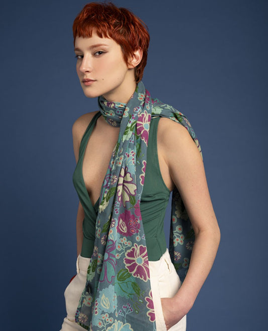 Stole - Cosmos teal
