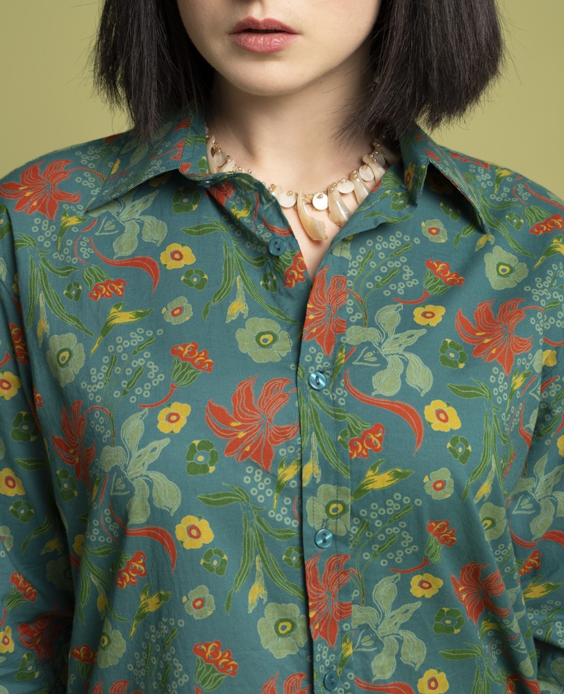 Shirt (size 2) - Iris bayou