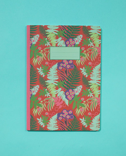 Notebook (A4) - Fern orange