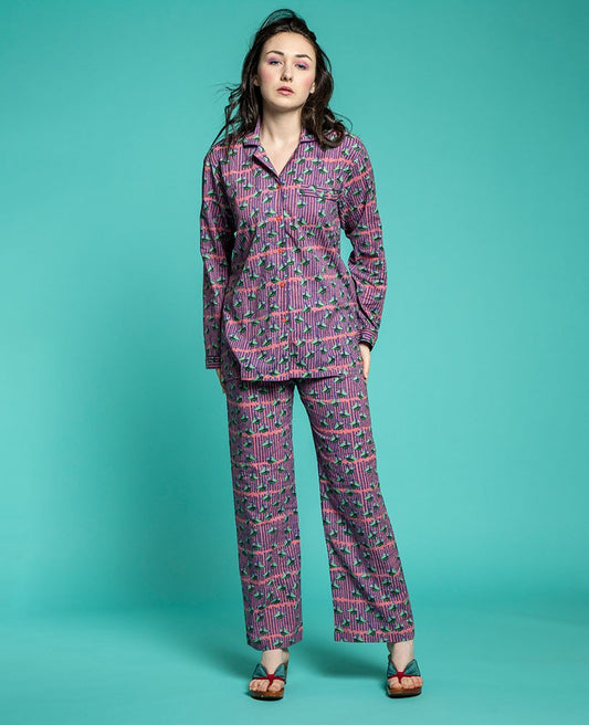 Pyjama (one size) - Bato coral