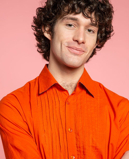 Shirt (size 1) - Plain orange