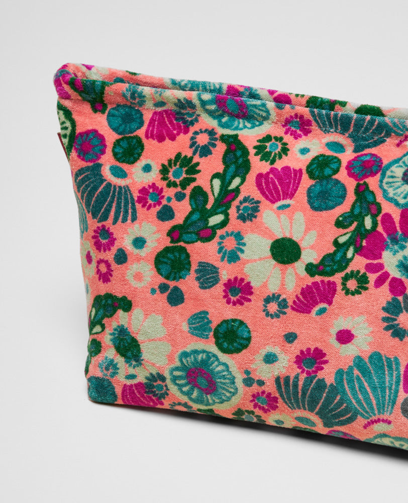 Wash Bag Velvet - Molly coral