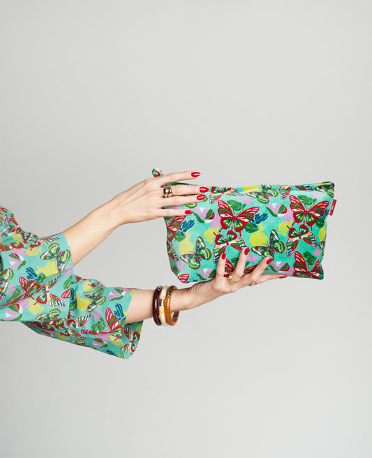 Trousse de toilette Velours - Holy bisquay