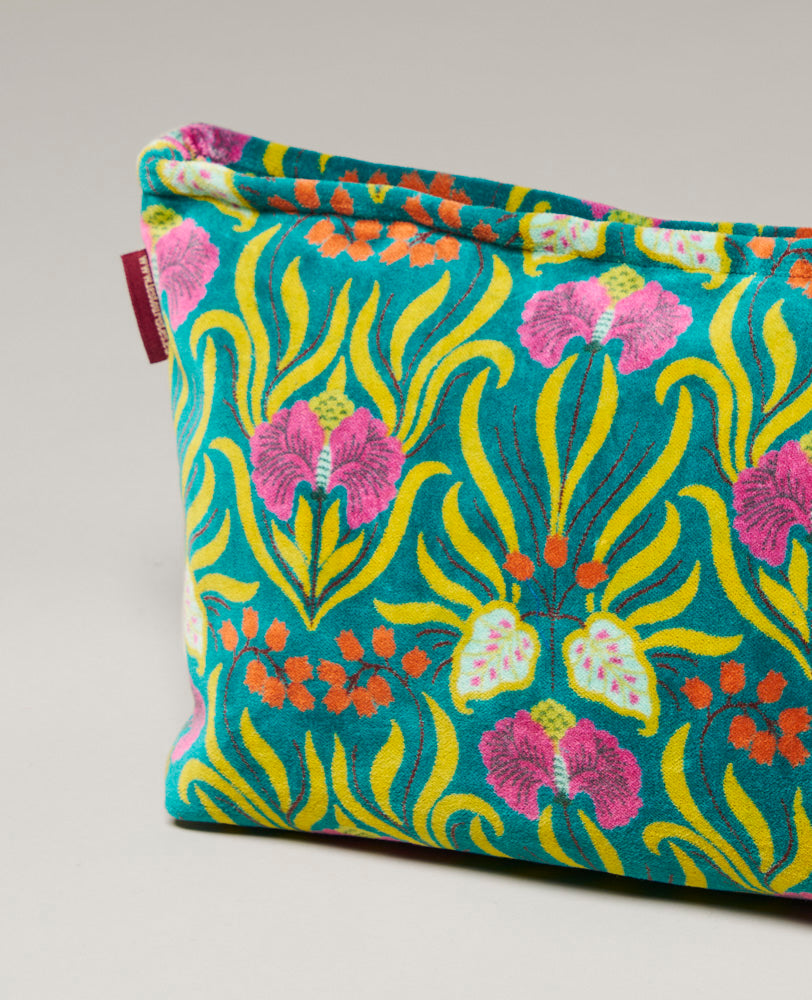 Trousse de toilette Velours - Muguet bayou