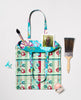 Totebag réversible - Cosmos Teal/Dundee Sauge