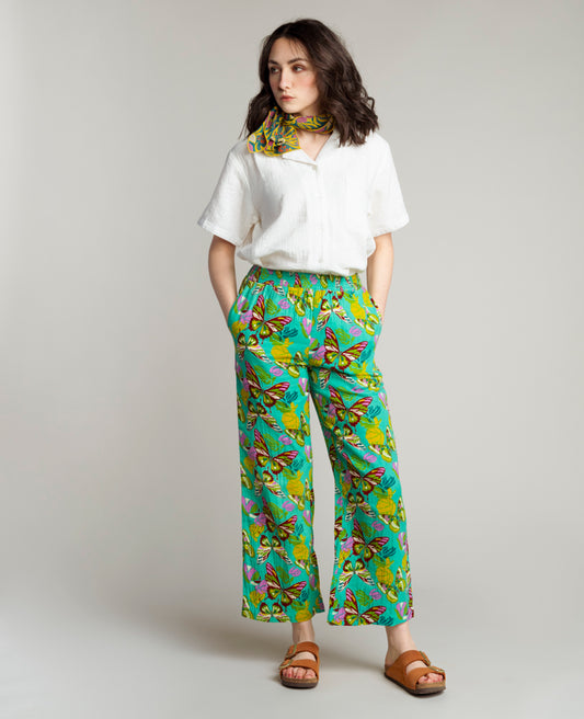 Pantalon double gaze de coton (L) - Holy Bisquay